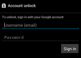Image result for samsung gmail account lock