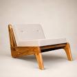 Elegant Solid Wood Lounge Chair product image