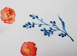 Easy Watercolor Flower Tutorial