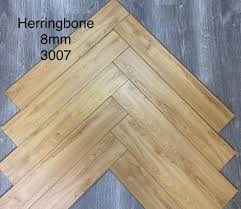 matte light brown herringbone wood