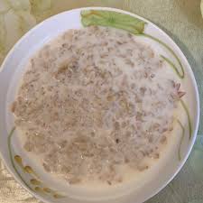 oatmeal with milk and nutrition facts