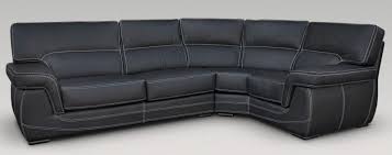 The a761 sectional by j&m is classy designed with padded adjustable armrest that feature a ratchet system for adjusting. Alaska 3 Corner 1 Genuine Italian Black Leather Corner Sofa Group Suite Offer Leather Sofas Fabric Sofas