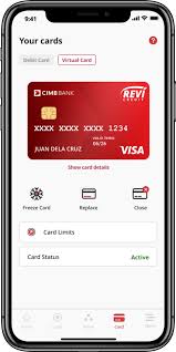 how to activate the cimb virtual card