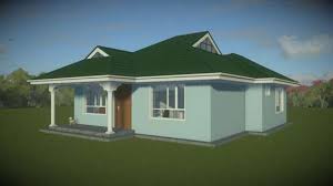 A Two Bedroom House Plan In Nairobi Cbd