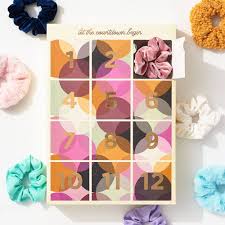 Using your favorite adhesive, apply the 'wedding advent calendar' design. 12 Days Of Scrunchies Advent Calendar Paper Source