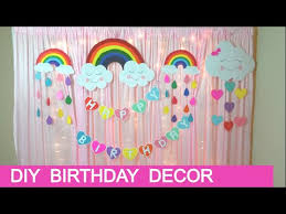 simple birthday decoration ideas at
