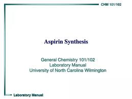 Ppt Aspirin Synthesis Powerpoint