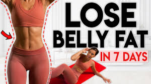 lose fat in 7 days belly waist abs