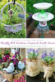 thrifty diy cote garden inspired