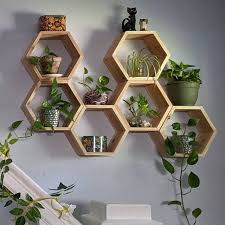 Hexagon Shelves Honeycomb