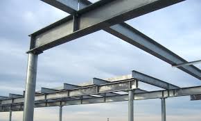galvanised steel beams up