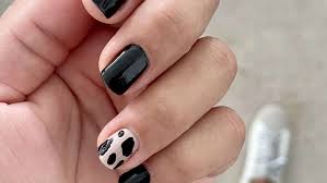 cow print nails you can wear this