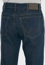 wrangler men black regular fit jeans