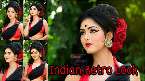 indian retro look ii makeup tutorial ii