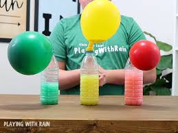 baking soda and vinegar balloon experiment