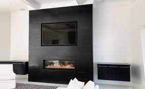 Vast selection of interior, exterior natural black slate stone for wall cladding, roofing, paving and flooring, view natural slate paving stone. Natural Stacked Stone Veneer Fireplace Stone Fireplace Ideas