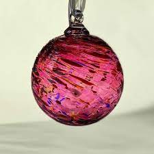 Confetti Swirl Blown Glass Ornaments