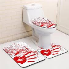 Creative Bathroom Carpet Toilet
