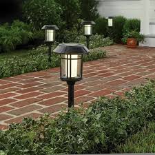 metal solar led pathway outdoor
