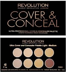 makeup revolution cover conceal cream