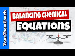 balancing chemical equations 8th 1st