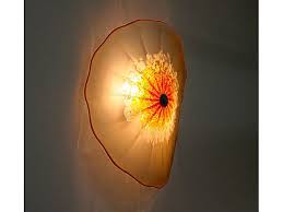 Wall Sconce Blown Glass Frosted