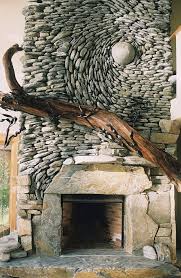 Stone Fireplace Design Interior