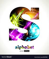 design abstract letter s royalty free