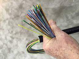 fiber optic color codes electrical