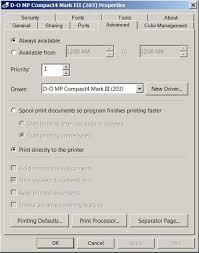 Choose a driver language from the drop down list. Which Software Is Used To Configure The Mp Compact 4 Mark Iii Printer