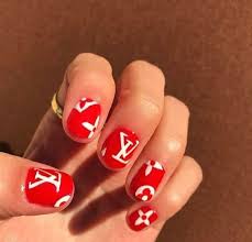 dope nails of the day louis vuitton