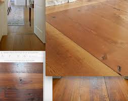 wide plank wood floor