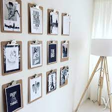 diy photo wall hanging ideas for this