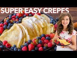 easy crepe recipe video
