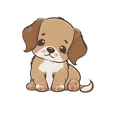 puppy sticker cartoon cute dog puppy