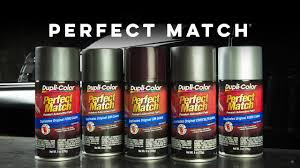 perfect match paint aerosol