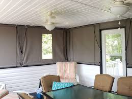 Residential Drop Curtains Enclosures