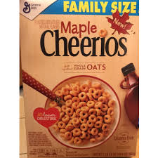 Calories In Cheerios Maple From General Mills