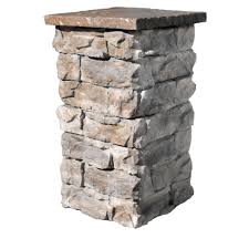 Through my home depot app the 80# bag is $3.98, but in the store it's $6+. Natural Concrete Products Co Brown 36 In Outdoor Decorative Column Fscb36 The Home Depot Stone Pillars Stone Decor Stone Columns
