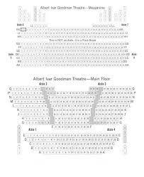 albert ivar goodman seating chart