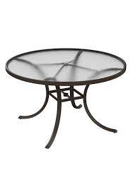 dining table 48 round acrylic top