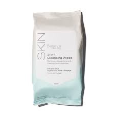 3 in 1 cleansing wipes believe
