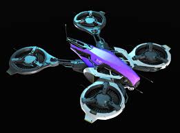 3d concept sci fi drone 3d model 15