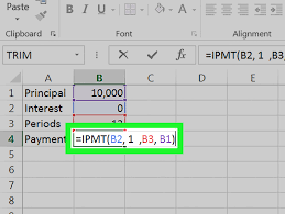 How To Calculate An Interest Payment Using Microsoft Excel