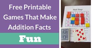 If you are looking for fun and engaging printable addition activities for your math centers, small groups, or morning tubs, then look no further! Free Printable Addition Games That Make Learning The Facts Fun Kate Snow Homeschool Math Help