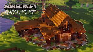 how to build a barn house in minecraft