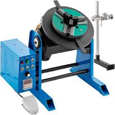 vevor 15 in stainless steel rotary welding positioner 30kg welder positioning table 0 90o with 3 jaw chuck for cutting