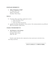Sample Of References For Resume Resume References Format Character
