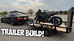 my diy motorcycle trailer build 8x5