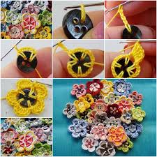 simple yet stunning crochet on flowers